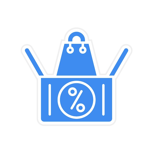 Imagen vectorial de icono de punto de venta único Se puede utilizar para el marketing