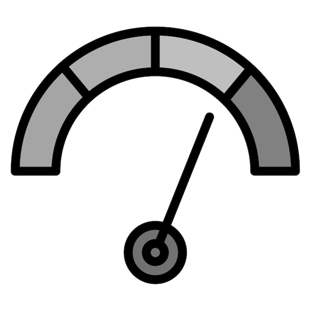 La imagen vectorial del icono de la puntuación FICO se puede utilizar para créditos y préstamos