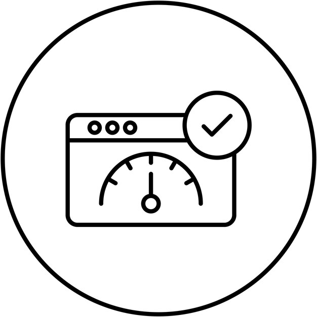 Imagen vectorial del icono de la puntuación de Fico Se puede utilizar para Finanzas