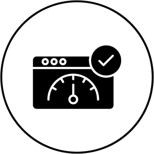 Imagen vectorial del icono de la puntuación de Fico Se puede utilizar para Finanzas