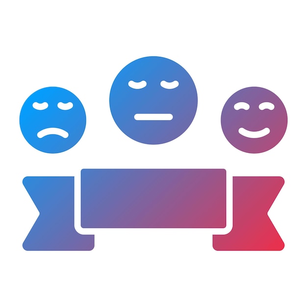 Imagen vectorial del icono de puntuación Se puede utilizar para la retroalimentación del cliente