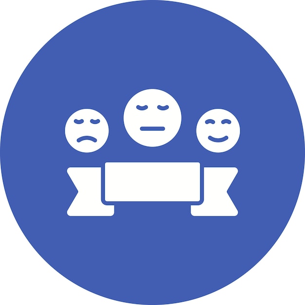 Imagen vectorial del icono de puntuación Se puede utilizar para la retroalimentación del cliente