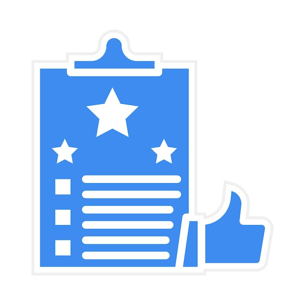 Imagen vectorial del icono de Quality Reviews Se puede utilizar para la gestión de productos