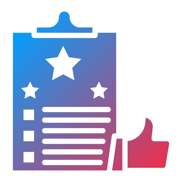 Imagen vectorial del icono de Quality Reviews Se puede utilizar para la gestión de productos