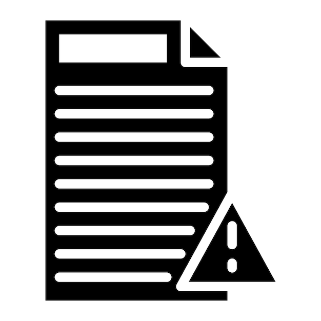 Imagen vectorial del icono de la queja Se puede utilizar para el cumplimiento y la regulación