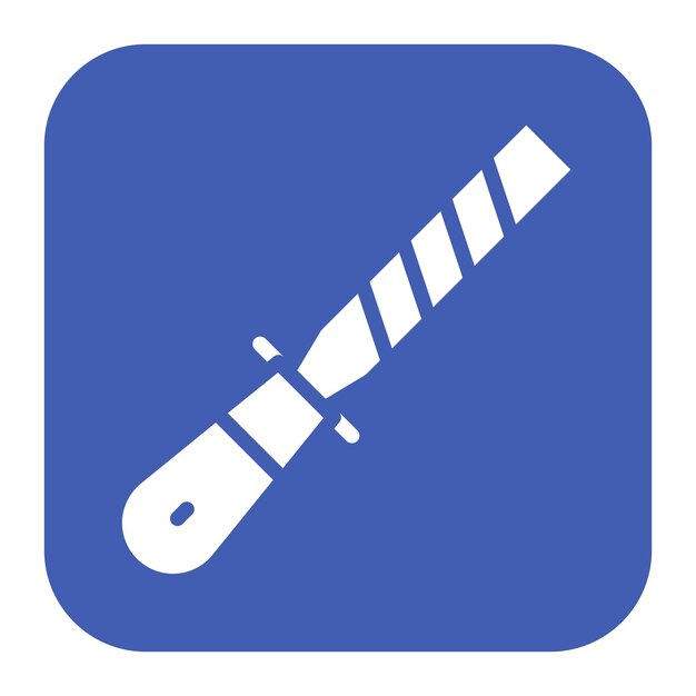 Imagen vectorial de icono de Rasp Se puede usar para Shoemaker