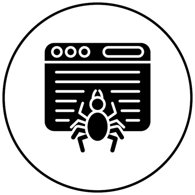 Imagen vectorial de icono de rastreador Se puede utilizar para el marketing en Internet