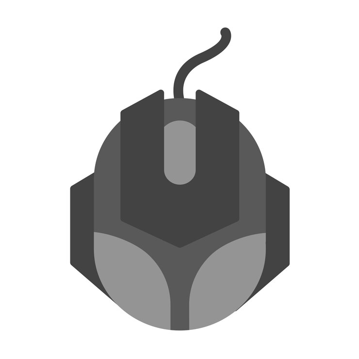 Vector imagen vectorial del icono del ratón de juego se puede usar para juegos en línea
