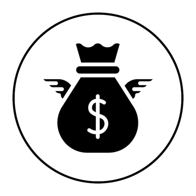 Imagen vectorial del icono de las rebajas de pérdidas Se puede utilizar para el casino