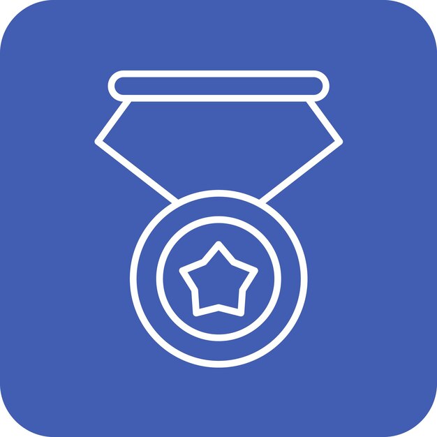 Imagen vectorial del icono de recompensa Se puede usar para juegos en línea