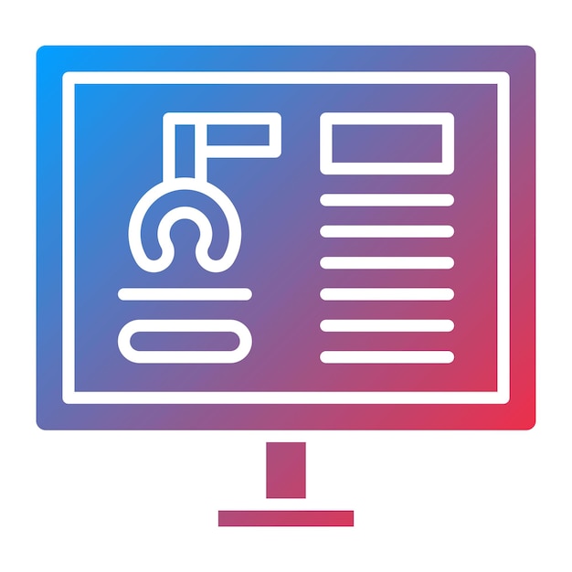 Imagen vectorial de icono de recuperación Puede utilizarse para la Inteligencia Artificial