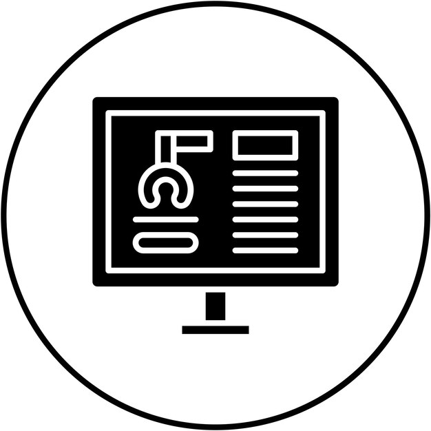 Imagen vectorial de icono de recuperación Puede utilizarse para la Inteligencia Artificial