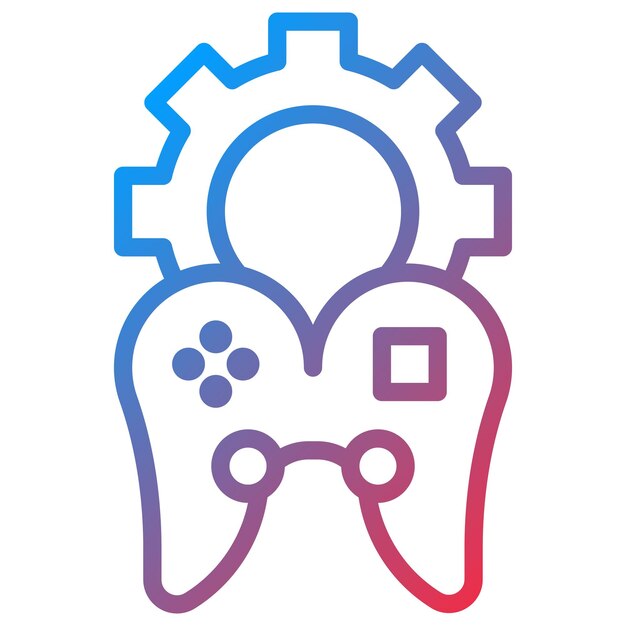 Imagen vectorial de icono de recursos Se puede utilizar para el diseño de juegos
