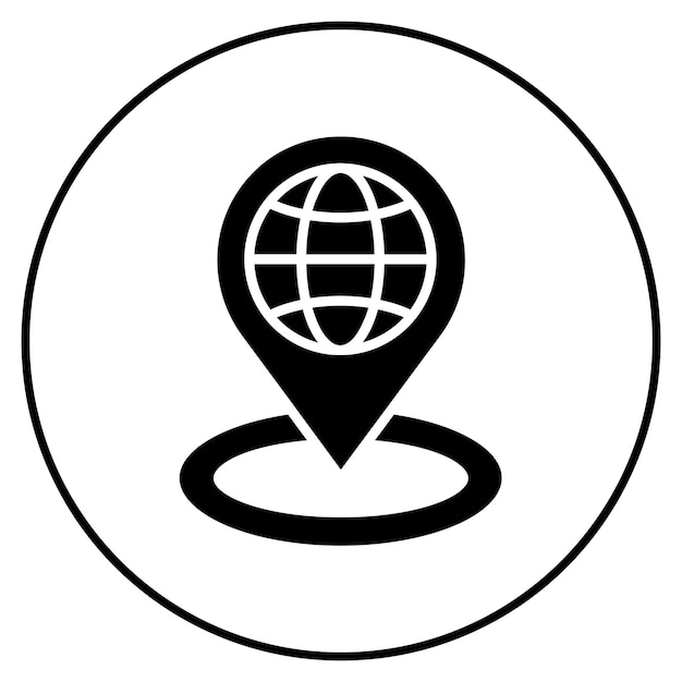 La imagen vectorial del icono de la red local se puede utilizar para la informática