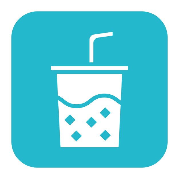 Imagen vectorial de icono de refresco Se puede usar para el parque acuático