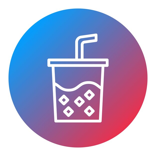Imagen vectorial de icono de refresco Se puede usar para el parque acuático