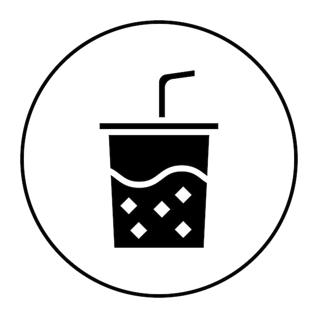Imagen vectorial de icono de refresco Se puede usar para el parque acuático