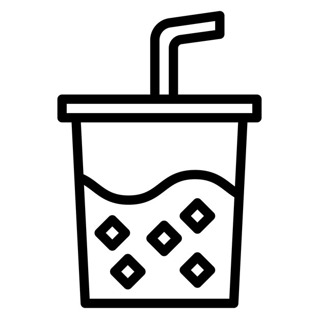 Imagen vectorial de icono de refresco Se puede usar para el parque acuático