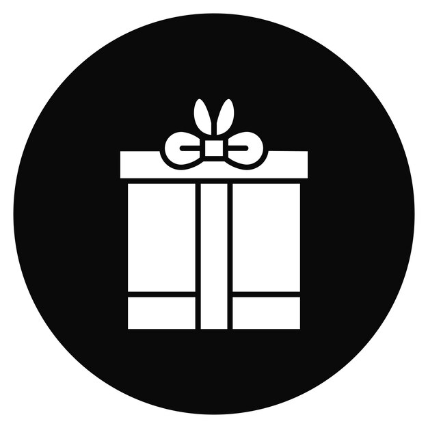 Imagen vectorial de icono de regalo de boda Se puede usar para bodas