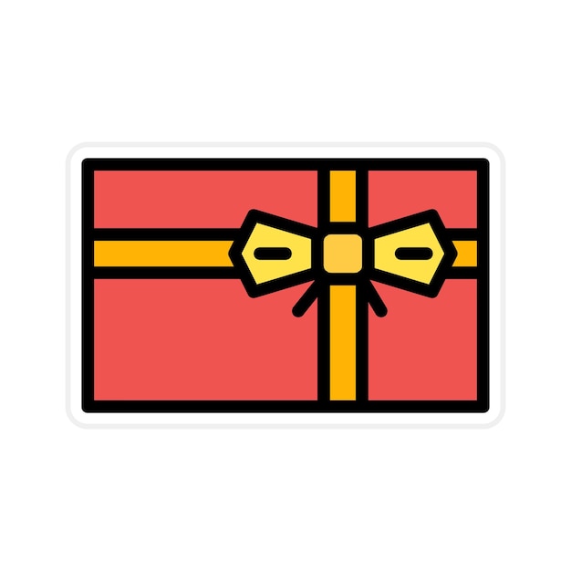 Imagen vectorial de icono de regalo para compras Se puede utilizar para Supermercado