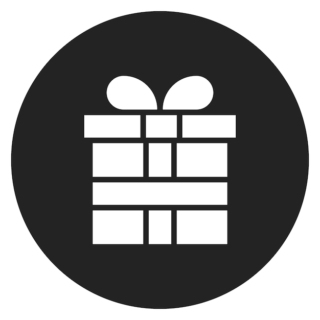 Imagen vectorial de icono de regalo de Eid Se puede usar para Eid al Adha