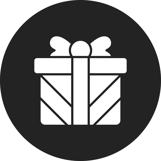 Imagen vectorial de icono de regalo Se puede usar para el comercio electrónico de moda