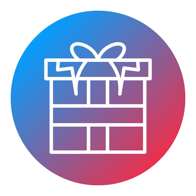 Imagen vectorial de icono de regalo Se puede utilizar para el comercio electrónico de tecnología