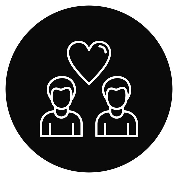 Imagen vectorial de icono de relaciones públicas Se puede utilizar para el marketing digital