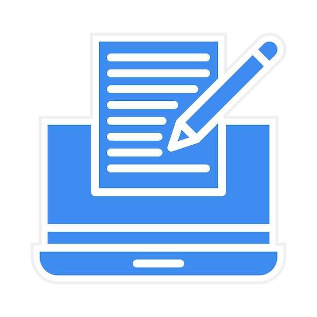 Imagen vectorial de icono de relleno automático de formulario Se puede usar para Cyberpunk
