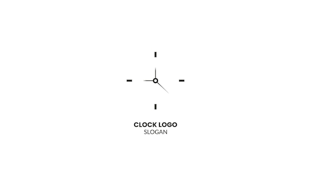 Vector imagen vectorial de icono de reloj adecuada para aplicaciones móviles, aplicaciones web y medios impresos