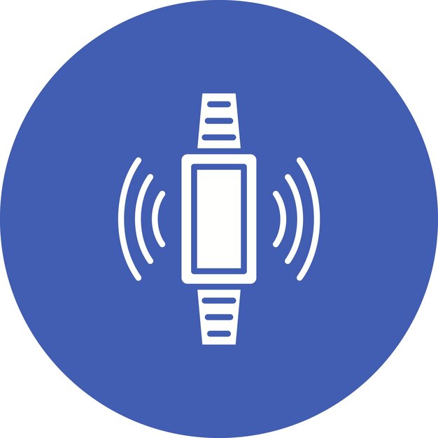 Imagen vectorial de icono de reloj inteligente Se puede utilizar para Internet de las Cosas