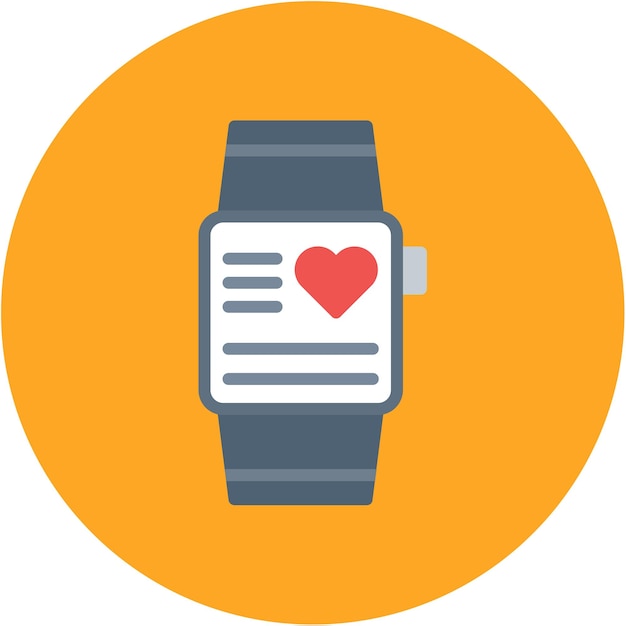Imagen vectorial de icono de reloj médico Se puede utilizar para la enfermería