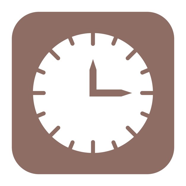 La imagen vectorial del icono del reloj se puede utilizar para los logros