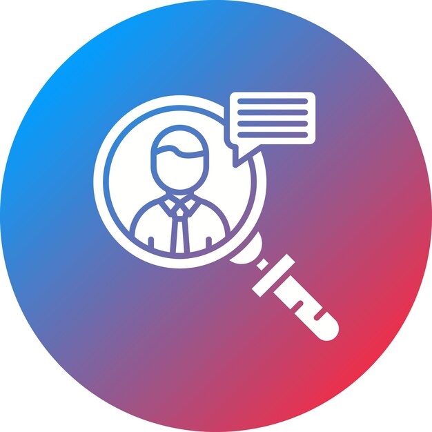 Imagen vectorial del icono de rendimiento del empleo Puede utilizarse para los recursos humanos