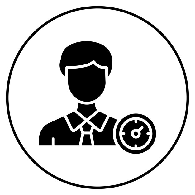 Imagen vectorial del icono de rendimiento SEO Se puede utilizar para el servicio de marketing en Internet