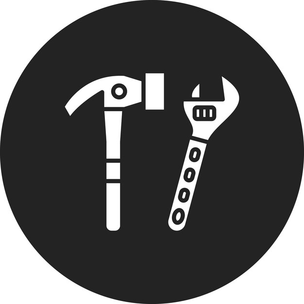 Imagen vectorial de icono de reparación Se puede utilizar para mejoras en el hogar