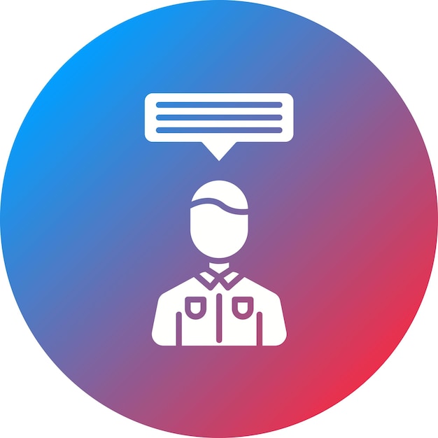Imagen vectorial de icono representativa Puede utilizarse para el RGPD