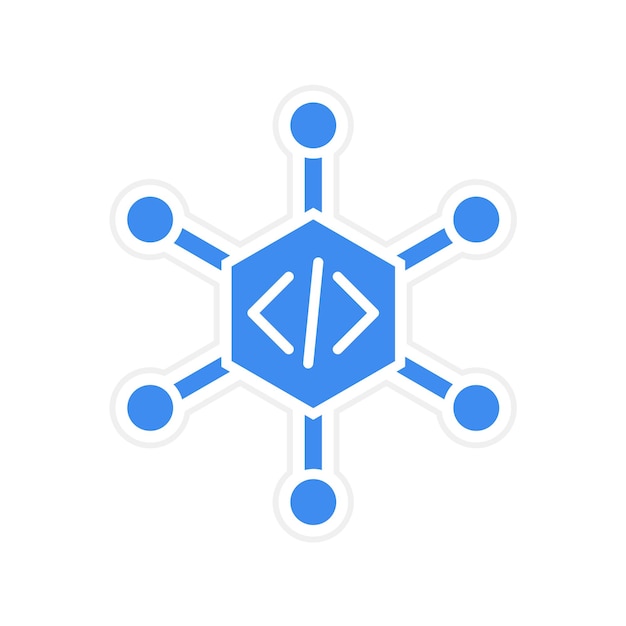 Vector imagen vectorial de icono de reprogramación celular se puede utilizar para la bioingeniería