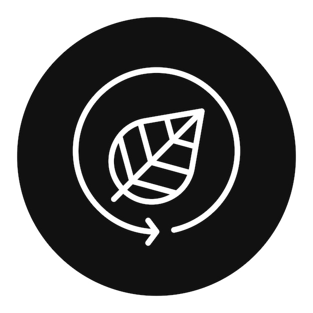 Imagen vectorial del icono de la reserva natural Se puede utilizar para el Día Mundial del Medio Ambiente