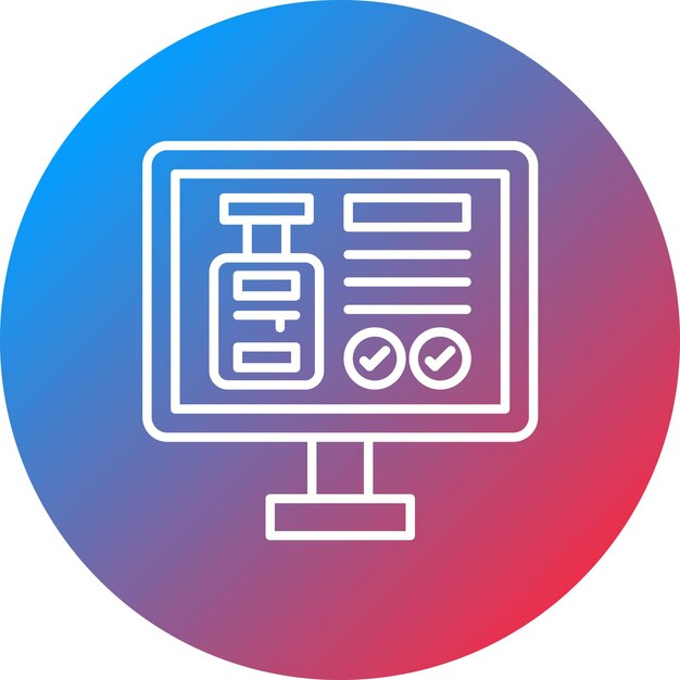Imagen vectorial del icono de reserva Puede utilizarse para la Agencia de Viajes