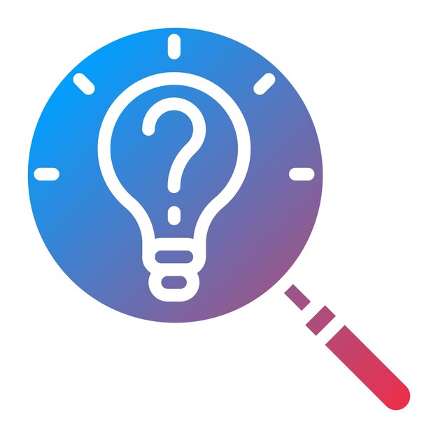 Imagen vectorial de icono de resolución de problemas Se puede usar para rasgos de personalidad