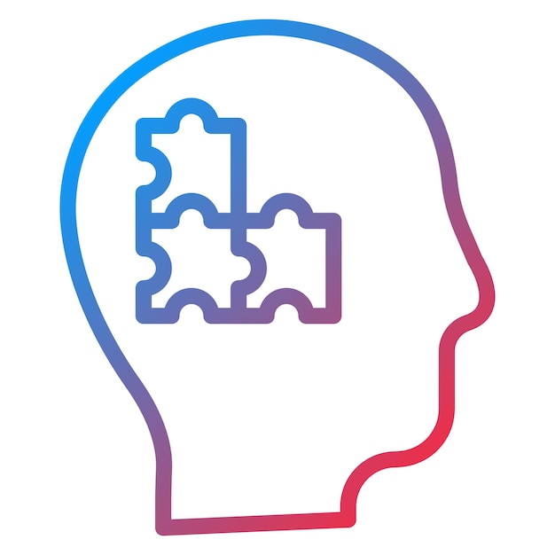 La imagen vectorial del ícono de resolución de problemas se puede utilizar para la organización