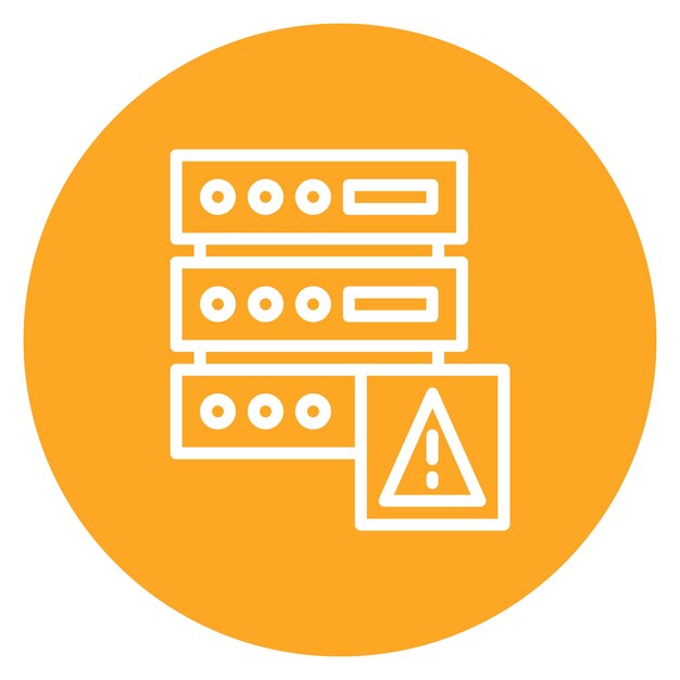 Imagen vectorial del icono de resolución de problemas de red Se puede utilizar para la creación de redes