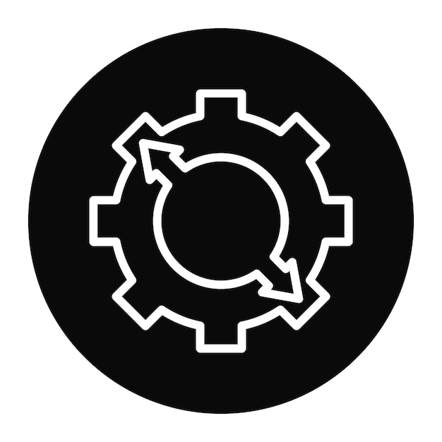 Imagen vectorial de icono de resolución Se puede utilizar para la realización de películas