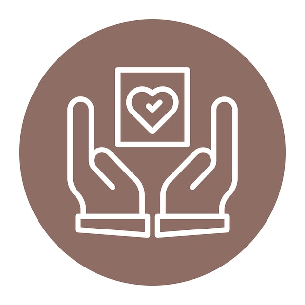 Imagen vectorial del icono de respeto Se puede utilizar para los valores básicos
