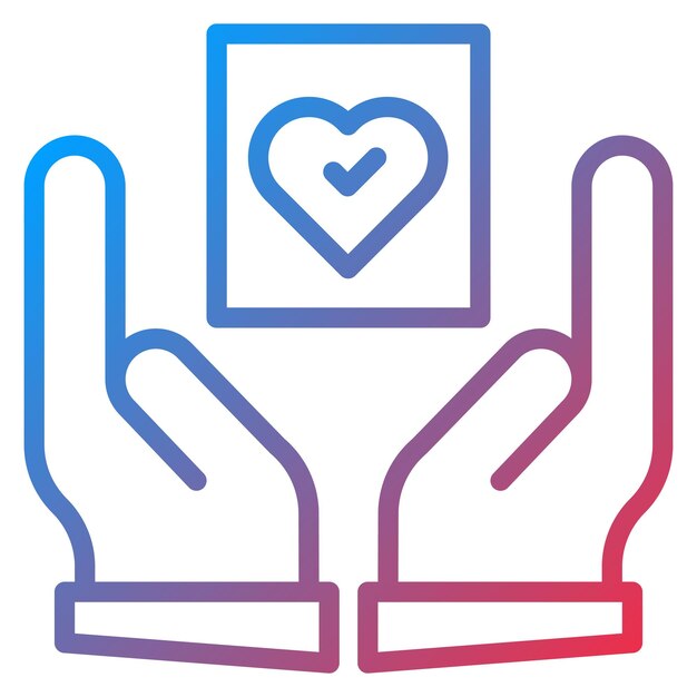 Imagen vectorial del icono de respeto Se puede utilizar para los valores básicos