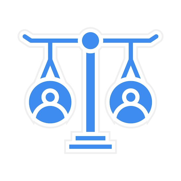 Imagen vectorial de icono de responsabilidad ética Puede utilizarse para Recursos Humanos