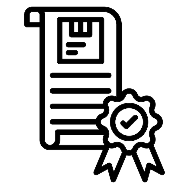 Imagen vectorial del icono de responsabilidad del producto Se puede utilizar para los riesgos empresariales