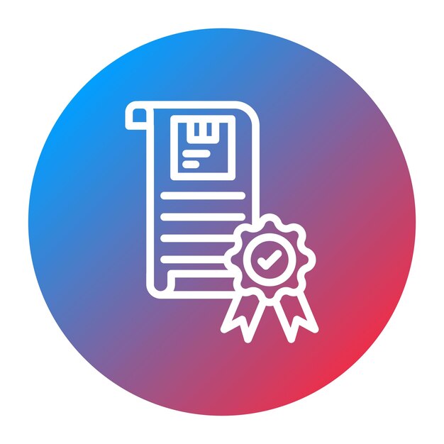 Imagen vectorial del icono de responsabilidad del producto Se puede utilizar para los riesgos empresariales