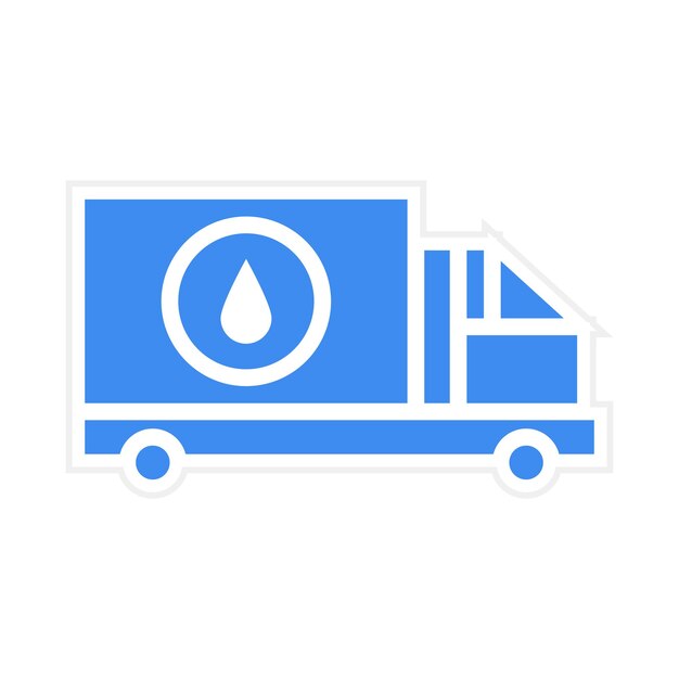 Imagen vectorial del icono de respuesta de emergencia Se puede utilizar para el tratamiento del agua